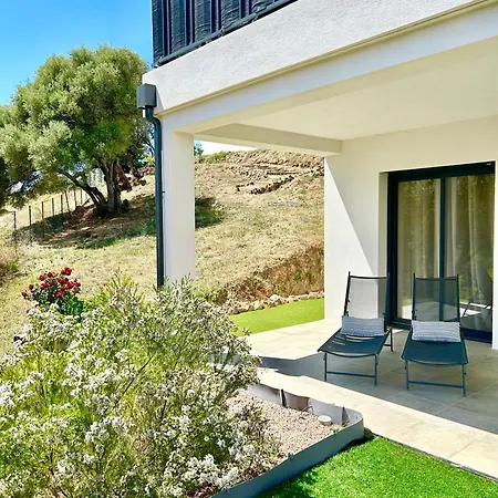 Bas De Avec Jardin Idealement Situe Entre Ajaccio Et Porticcio Apartment Bastelicaccia